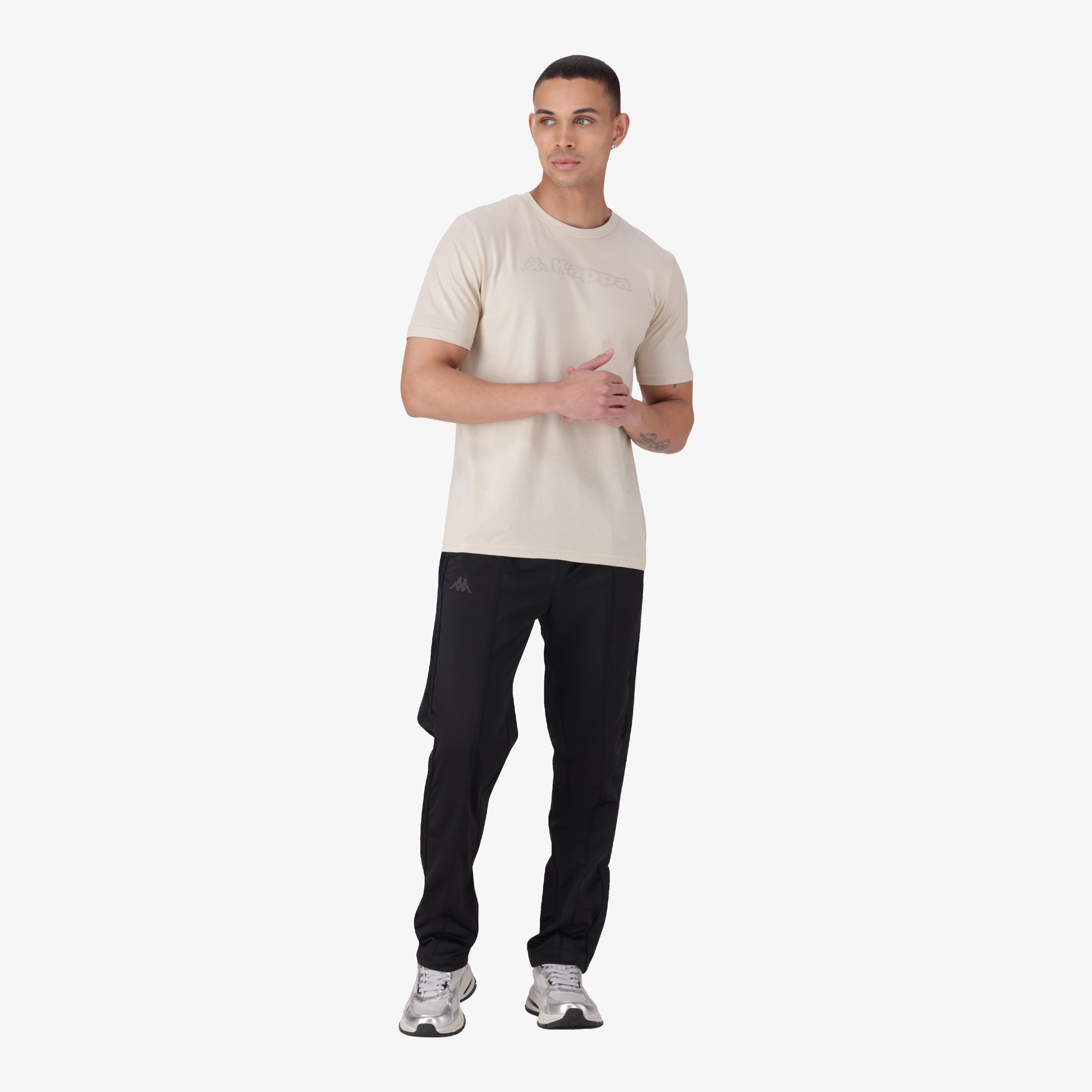 Logo Feddu T-Shirt - Beige Fog - Image 2