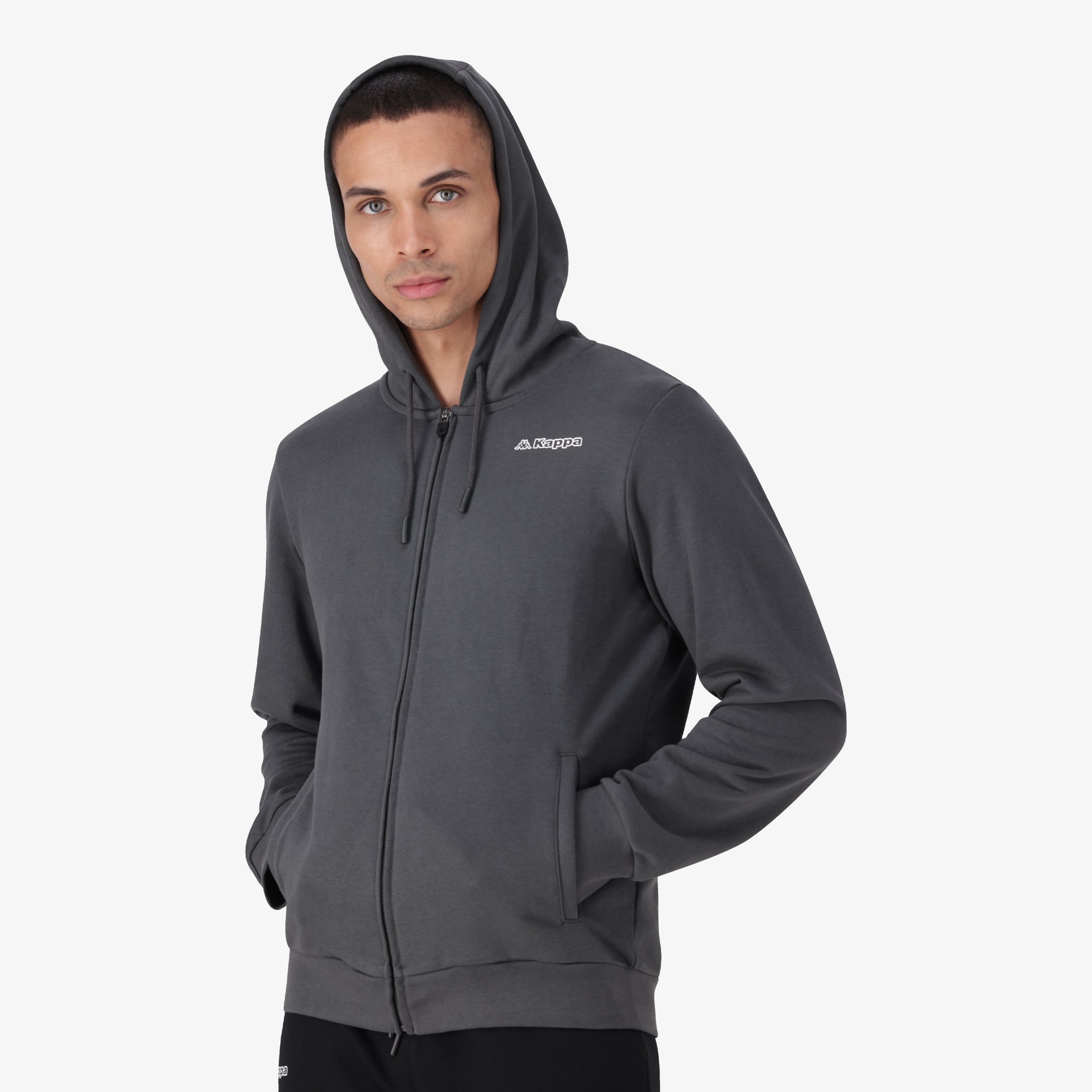 Logo Gruffio Hoodie - Green Blackish - Image 5