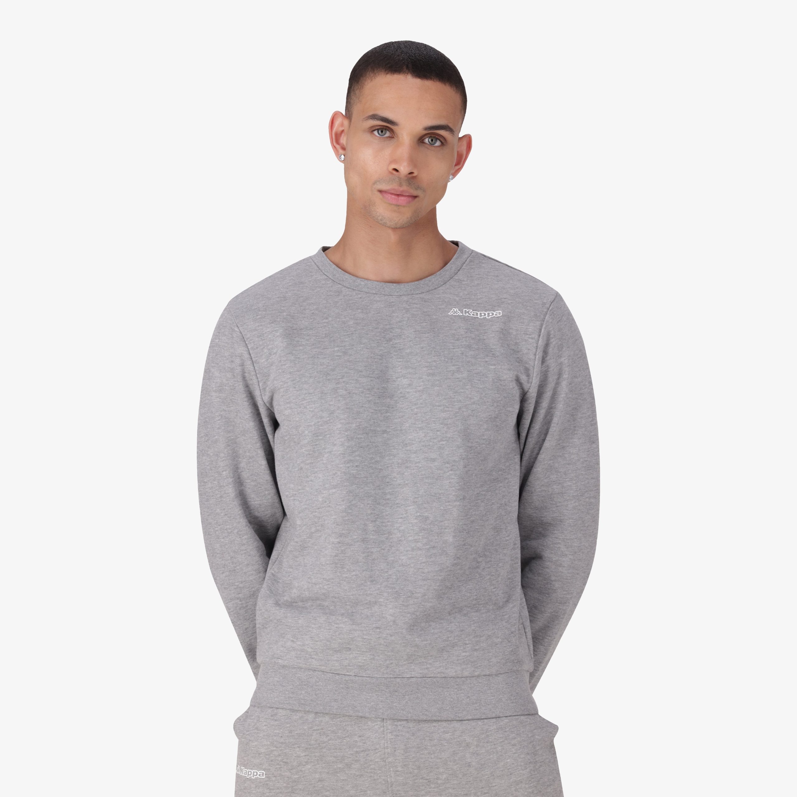 Logo Fediro Sweatshirt - Grey Md Mel - Image 4