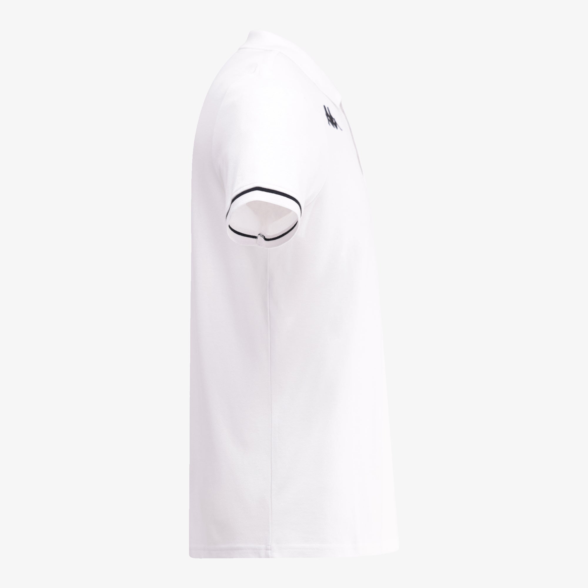 Barli Polo - White/Black - Image 7