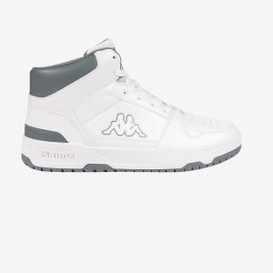 Logo Coda Mid Sneakers - White Grey